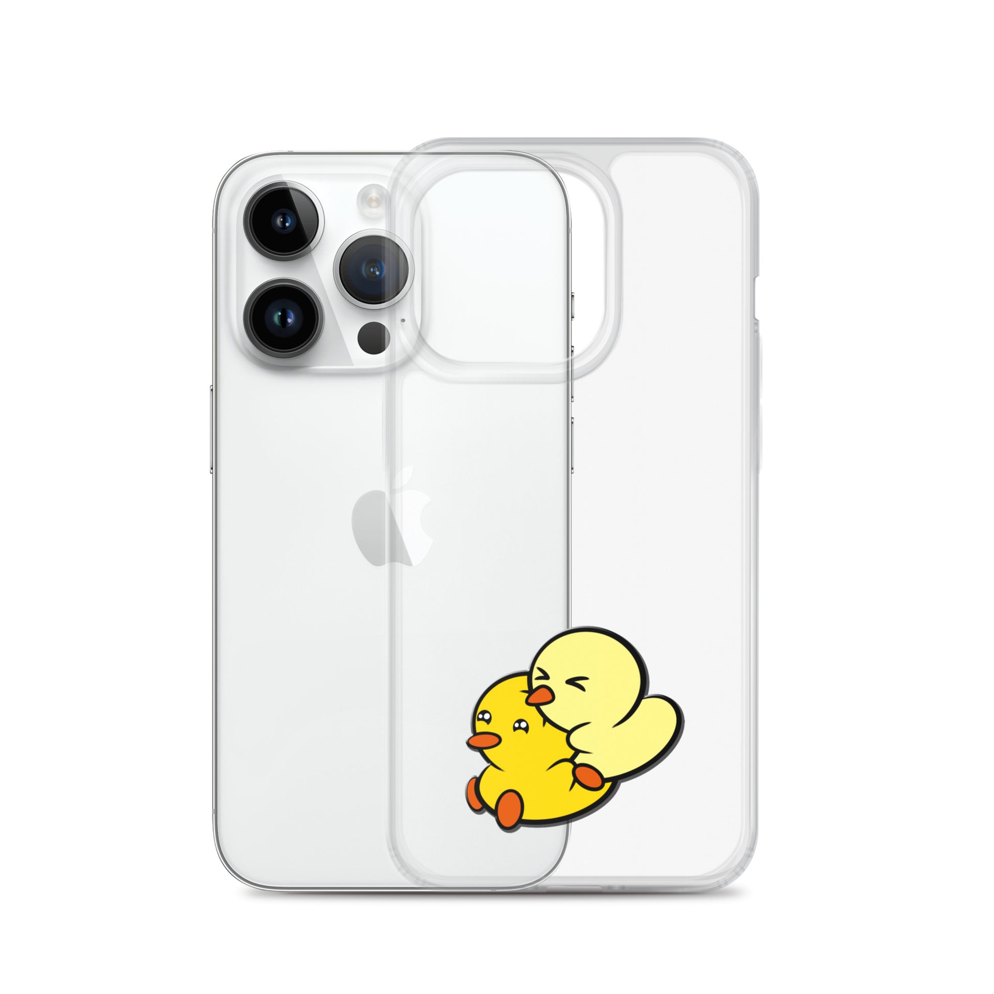Duckie and Duck - Clear Case for iPhone DuckieandDuck Duckie and Duck - Clear Case for iPhone DuckieandDuck