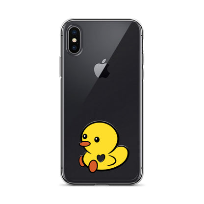 Duck Heart Stolen... Clear Case for iPhone®