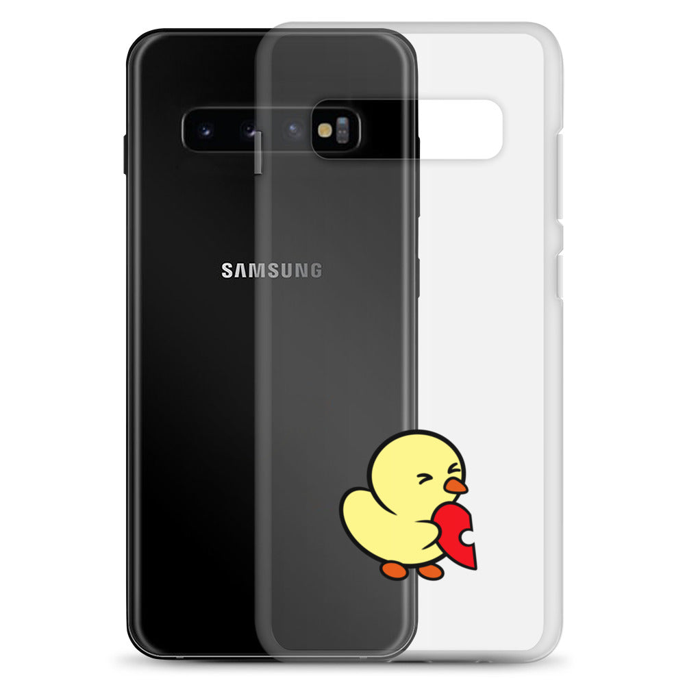 Heart Puzzle Duckie - Clear Case for Samsung®