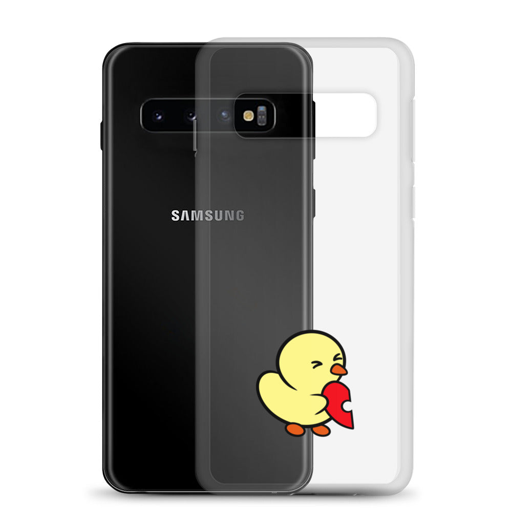 Heart Puzzle Duckie - Clear Case for Samsung®