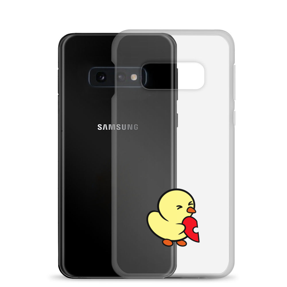 Heart Puzzle Duckie - Clear Case for Samsung®