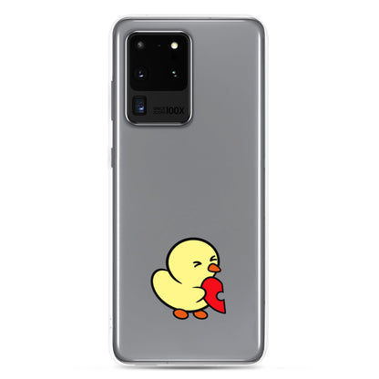 Heart Puzzle Duckie - Clear Case for Samsung®