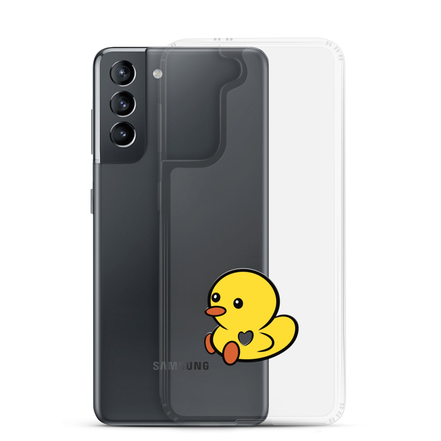 Duck Lost Heart... Clear Case for Samsung®