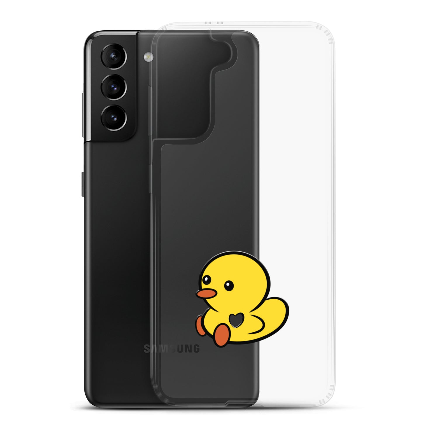 Duck Lost Heart... Clear Case for Samsung®