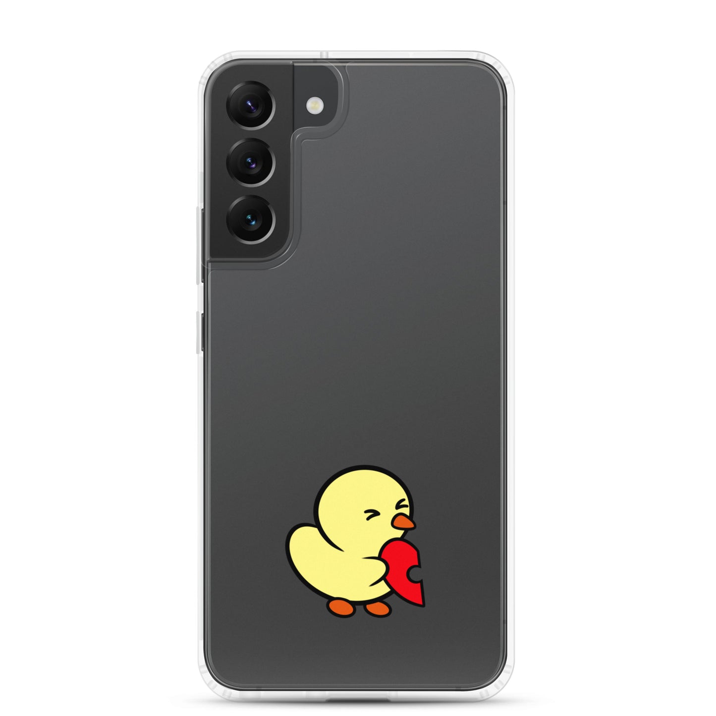 Heart Puzzle Duckie - Clear Case for Samsung®