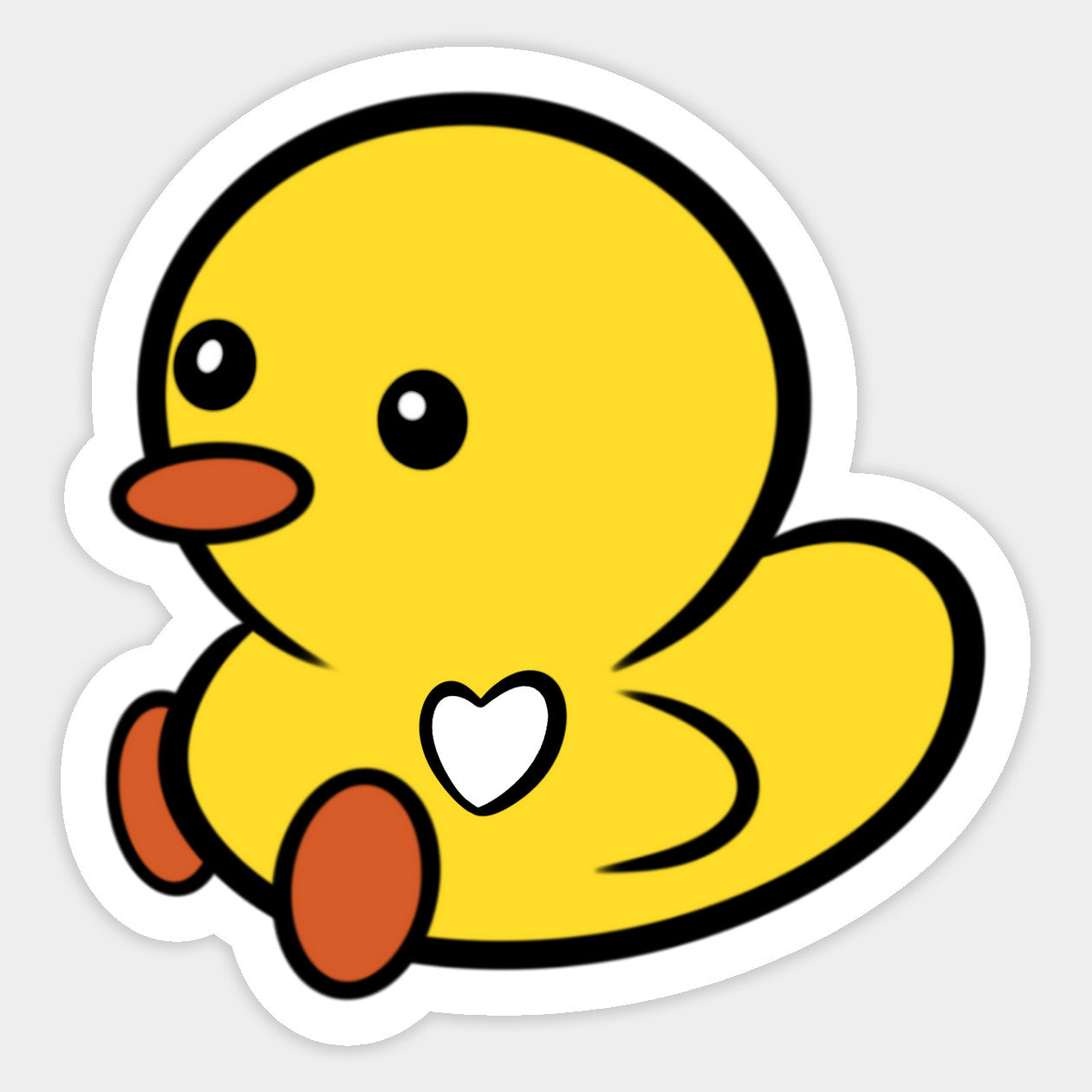 Duck Had Heart Stolen... - Magnet