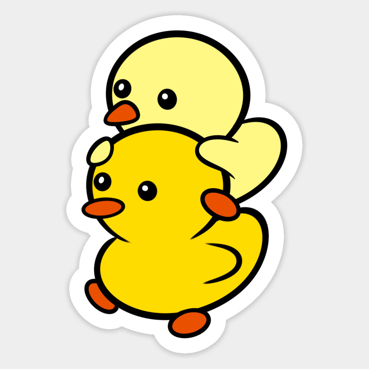 Duckie and Duck - Magnet