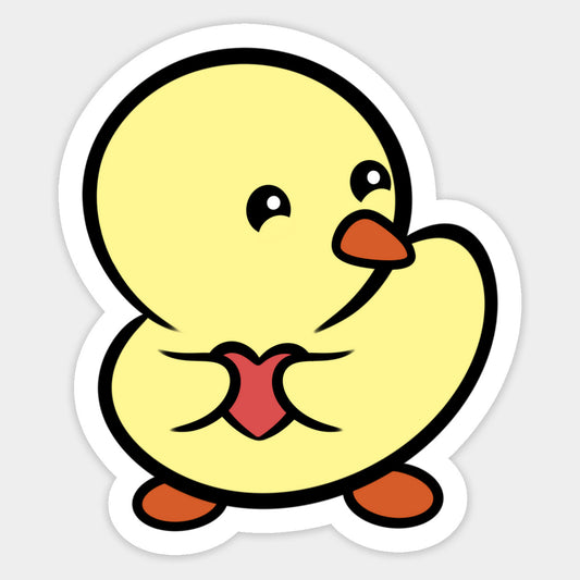 Duckie Stole Your Heart - Magnet