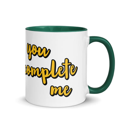 You Complete Me - Mug with Color Inside