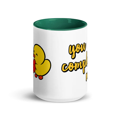 You Complete Me - Mug with Color Inside