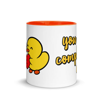 You Complete Me - Mug with Color Inside