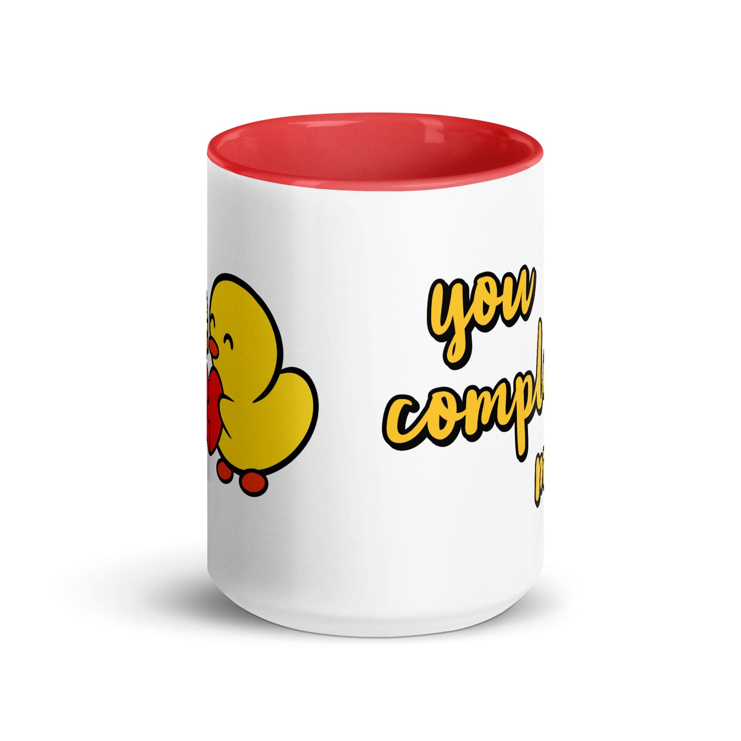 You Complete Me - Mug with Color Inside