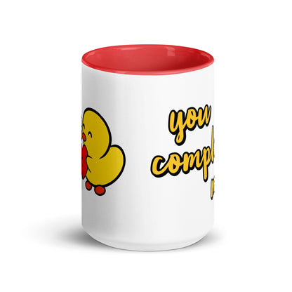 You Complete Me - Mug with Color Inside